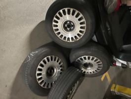 4 Räder mit guten Reifen Lancia,Peugeot, Renault , Citroen