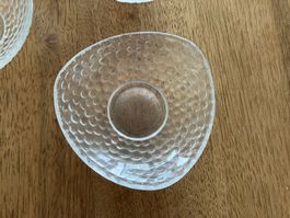 3 Glasschalen für Rechaudkerzen von PartyLite P9207 Clarity