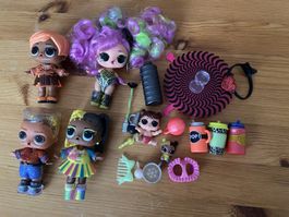 Lot de 4 poupées LOL Surprise en parfait état, jouets d'e...