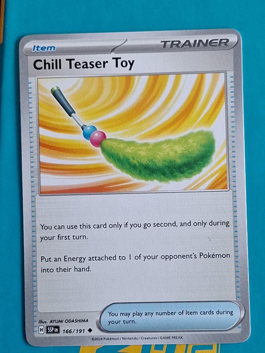 Pokémon Carte collezionabili: Chill Teaser Toy - Pokemon Surging Sparks – Usato da Altstätten SG venduto da GGsGameshop