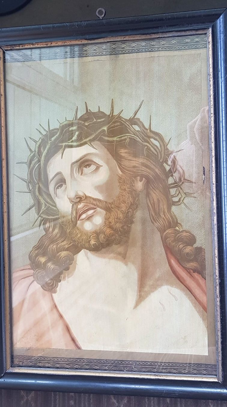 Dipinti: Bild Jesus antik – Usato da Mörschwil venduto da antiksalon 5