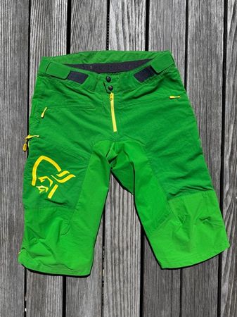 NORRONA Fjöra Flex1 Shorts M - Grün Gelb