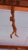 Freeclimber Kletterer Bouldern Skulptur