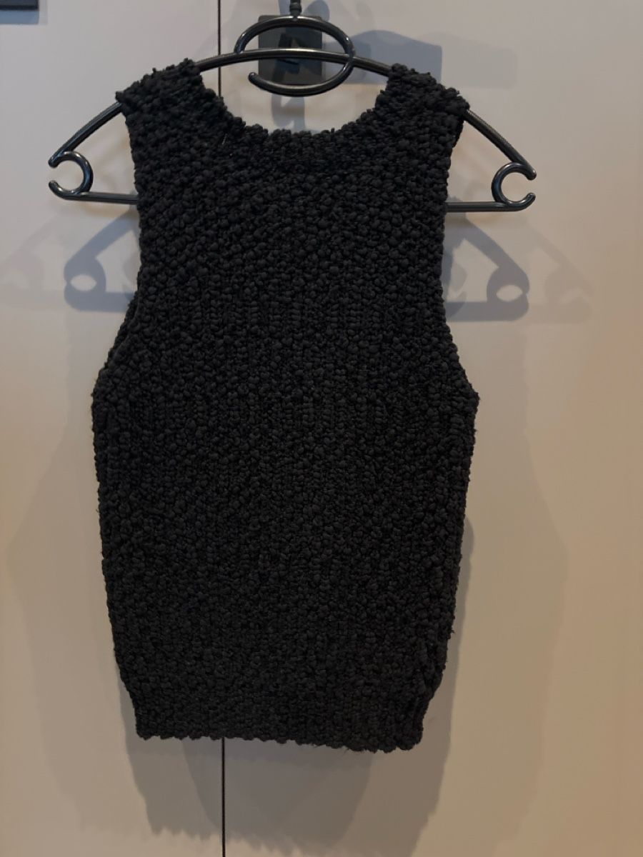 Zara Top: Zara Strickweste Schwarz Gr. S – Usato da Rorschacherberg venduto da Kpas 2