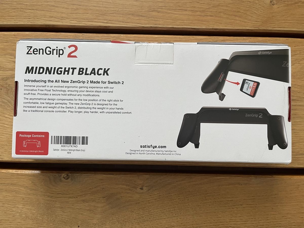 Controller: ZenGrip 2 Midnight Black für Switch 2 - Neu – Nuovo e nell'imballaggio originale da Birr venduto da ibanez01 1