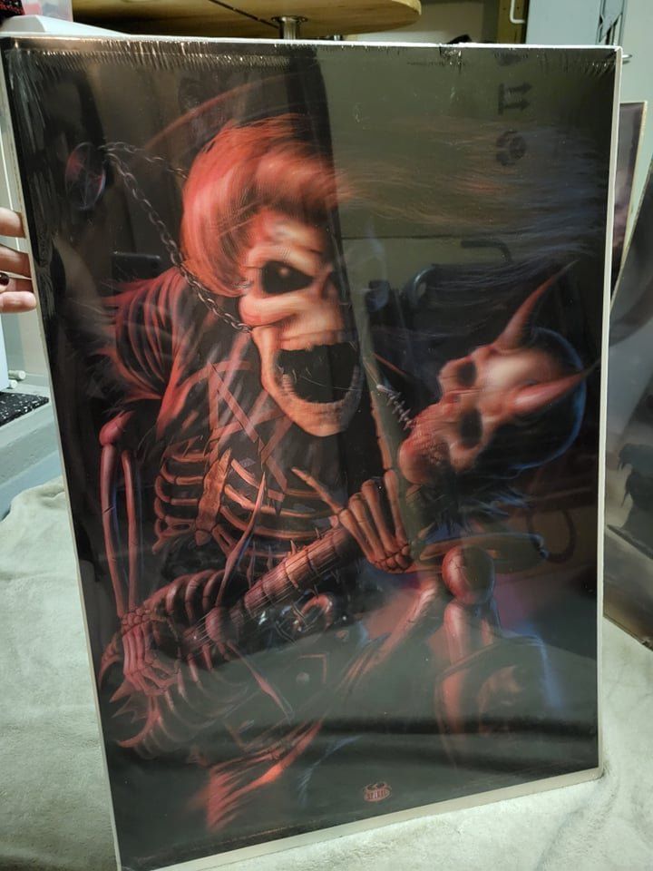 Foto & Immagini: Heavymetal 3D Poster Kunstdruck – Nuovo e nell'imballaggio originale da Näfels venduto da AllerleiCH