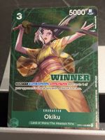 One Piece OP01-035 Okiku Winner, Englisch