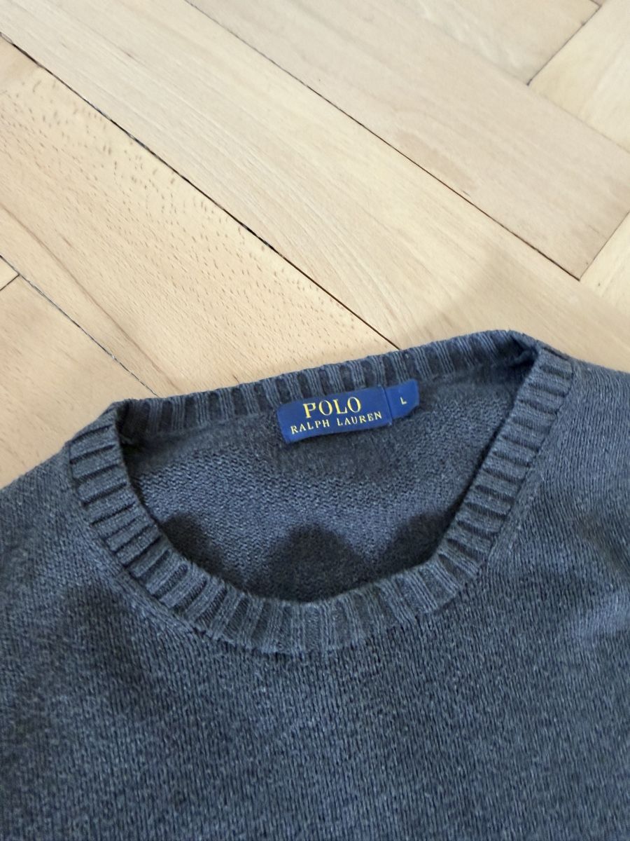 Ralph Lauren Pullover & Sweatshirts: Schicker Polo Ralph Lauren Pullover Gr. L dunkelgrau warm – Gebraucht aus St. Gallen von RicKeDe 4