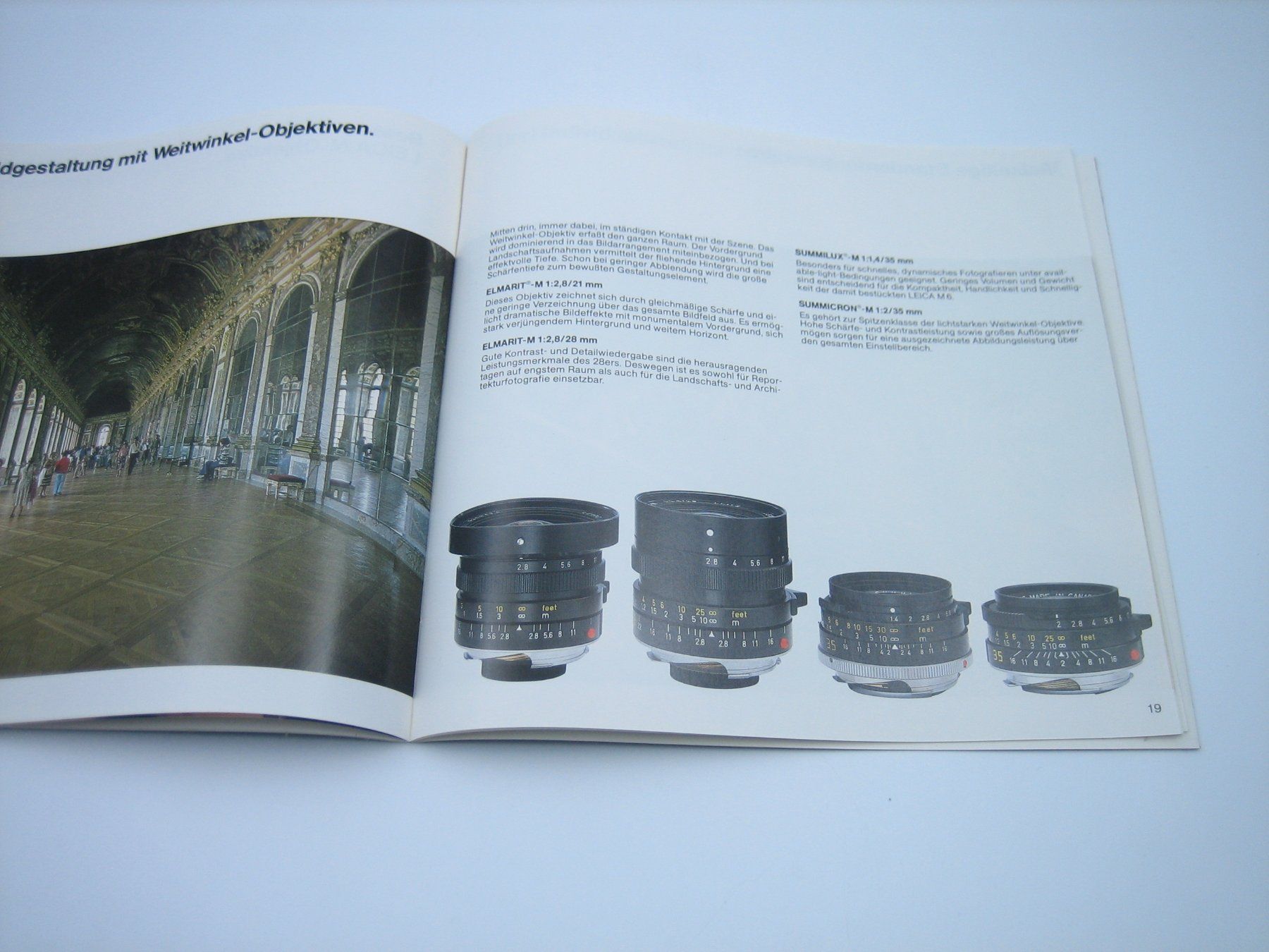 Leica Fotocamera: Leica M6 alter Werbeprospekt/Katalog – Usato da Zürich venduto da Tomi118 5