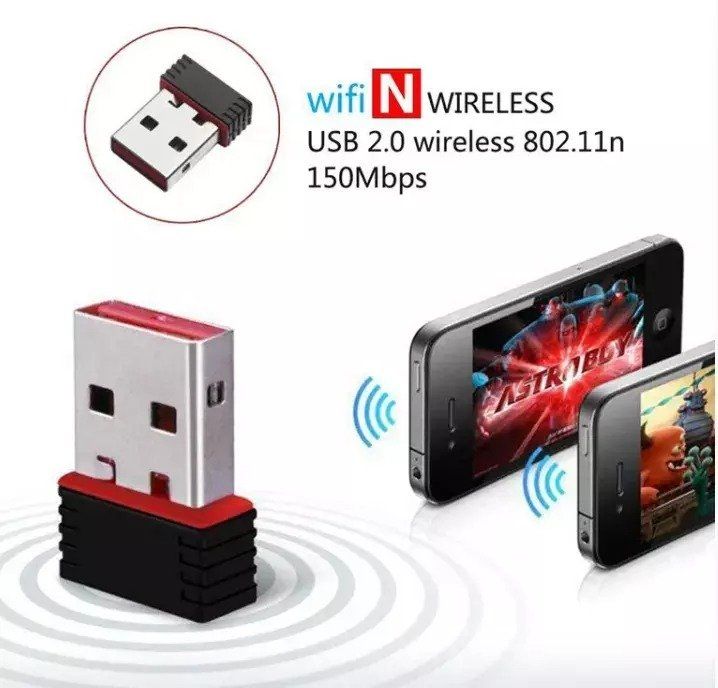 Unità & Adattatore: Wireless WLAN Mini USB WiFi Network Adapter PC Laptop – Nuovo (secondo la descrizione) da Kirchdorf AG venduto da csnmclub 3