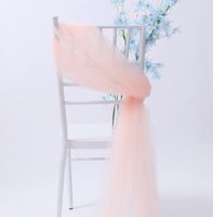 Tulle Sheer Organza Sash Bow For Wedding