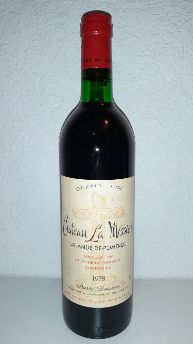Vino: 1978 Château LA MISSION  1978 – Nuovo (secondo la descrizione) da Venthône venduto da achos