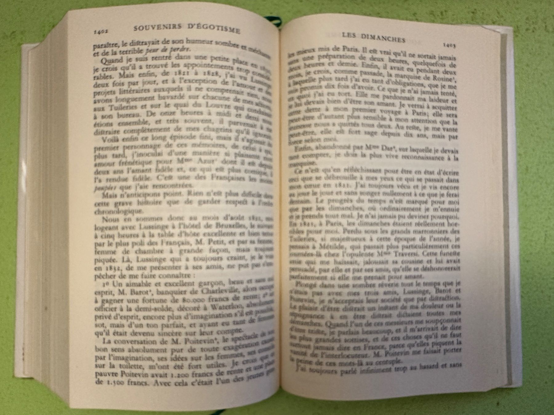 Libri: Stendhal: Oeuvres intimes. – Usato da Zürich venduto da allp 8