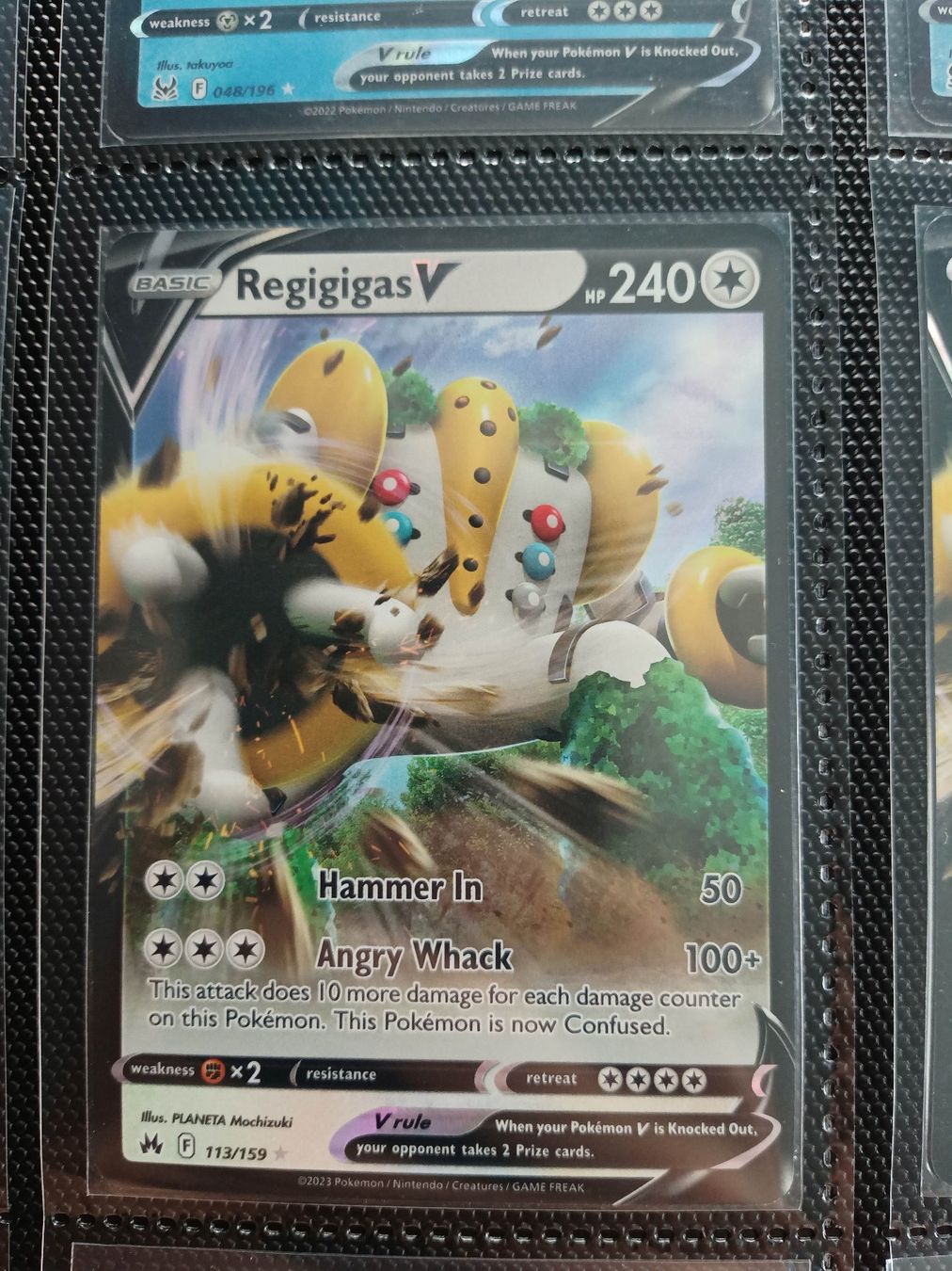 Pokémon Carte collezionabili: Regigigas V – Usato da Altstätten SG venduto da GGsGameshop