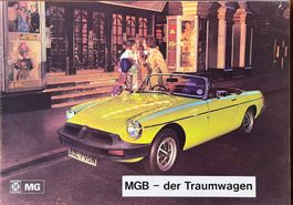 ORIGINAL NEUWAGEN PROSPEKT | MG - MGB   | AB 07.1975