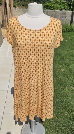 Moshiki retro Kleid Orange gr.XXL neu