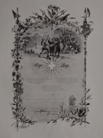 600 ème de la Confédération 1891