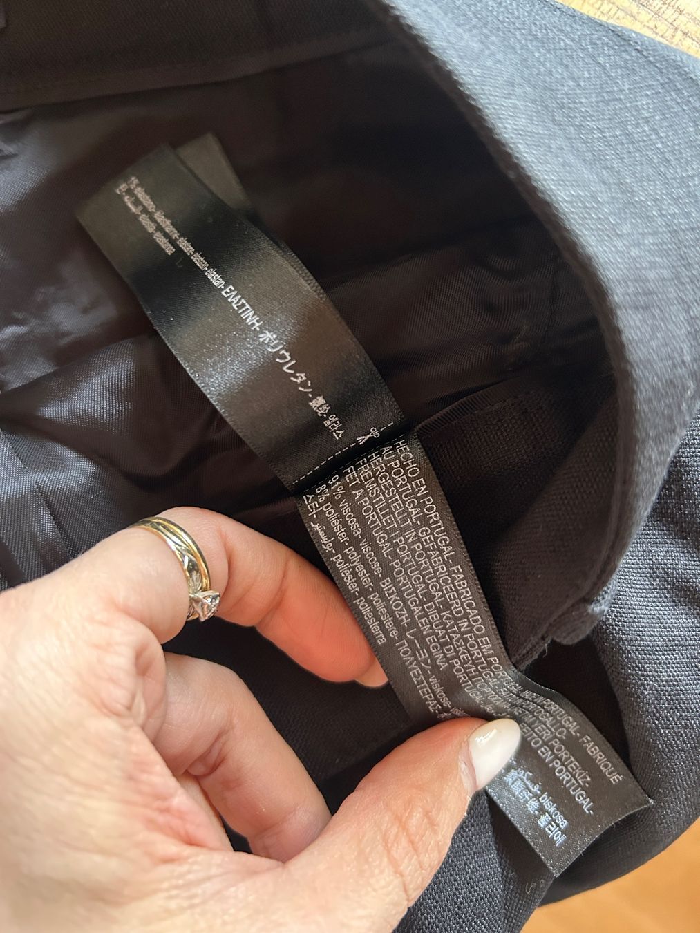Massimo Dutti Pantaloni: Schwarze Massimo Dutti Studio Culotte - Gr. S – Usato da Illnau venduto da Monkky 3