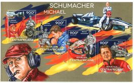 Block "Formel 1. Michael Schumacher" Zentralafrikanische Rep