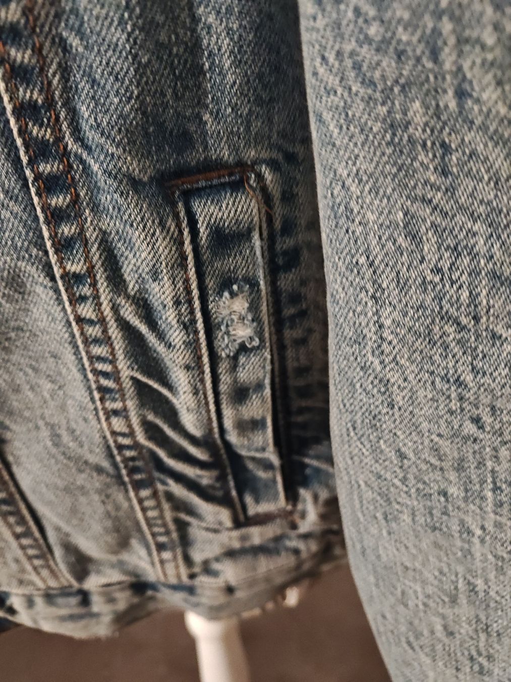 Jacken & Mäntel: Denim Jeansjacke Gr.152 – Gebraucht aus Feldbach von Lizze 4