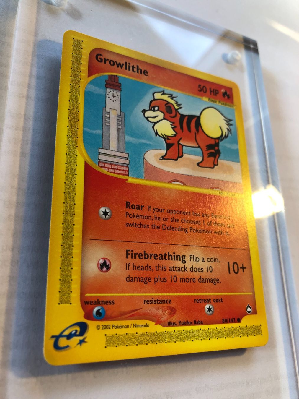 Carte collezionabili: Growlithe Aquapolis - MINT - ab 1.- – Usato da Giubiasco venduto da dan_pr8b 1