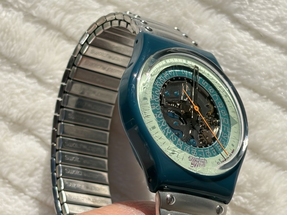 Swatch Orologi: Swatch Uhr Gent mit Flexband  – Usato da Möhlin venduto da seerose6 1
