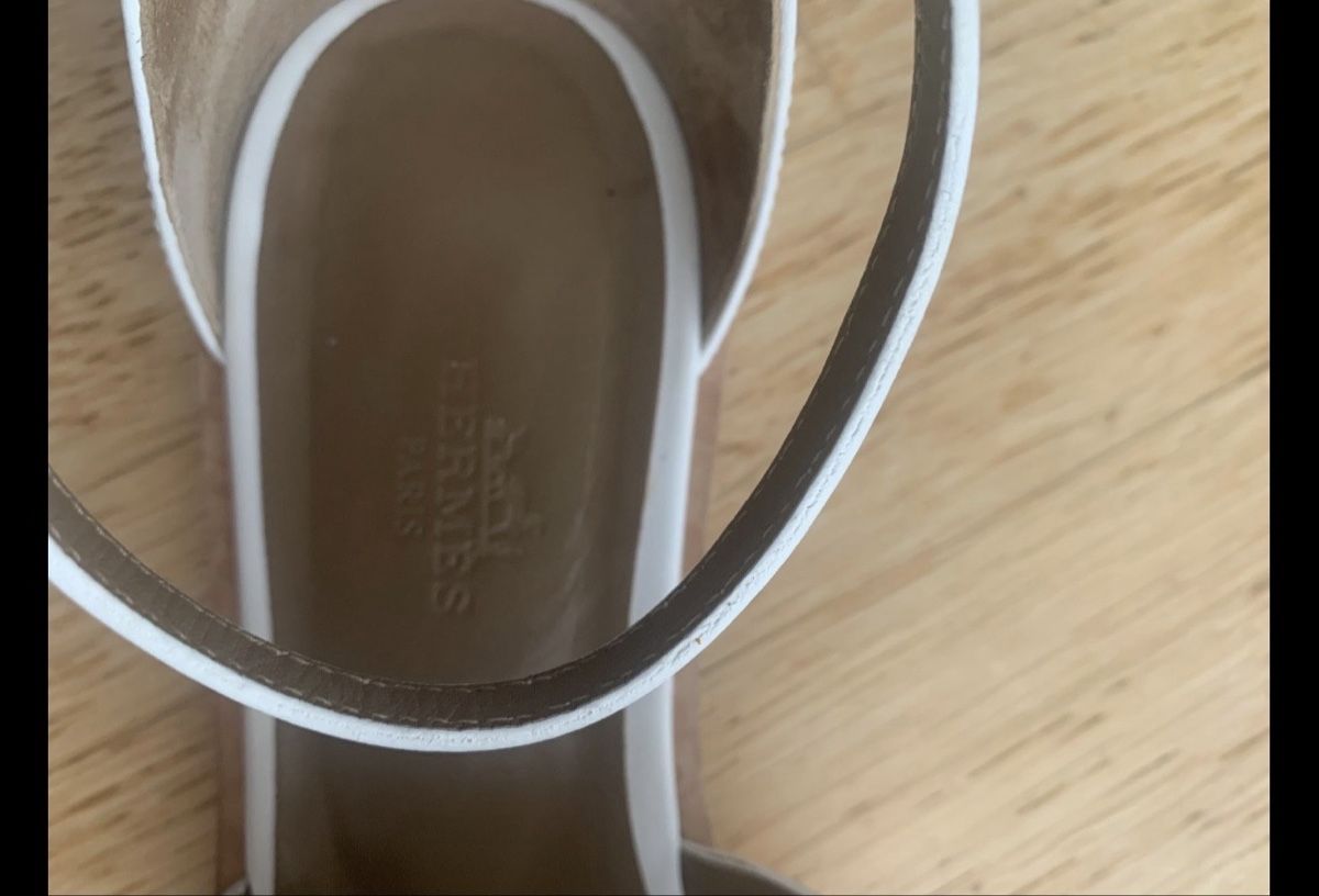 Hermès Scarpe da donna: Hermès sandales Santorini 37 – Nuovo (secondo la descrizione) da Peseux venduto da camosport 6