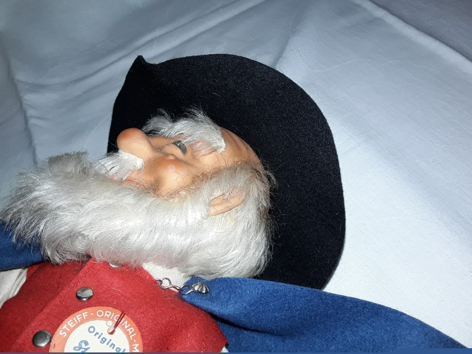 Steiff Giocattoli: Steiff figur alter mann 1969 – Usato da Basel venduto da dept 3