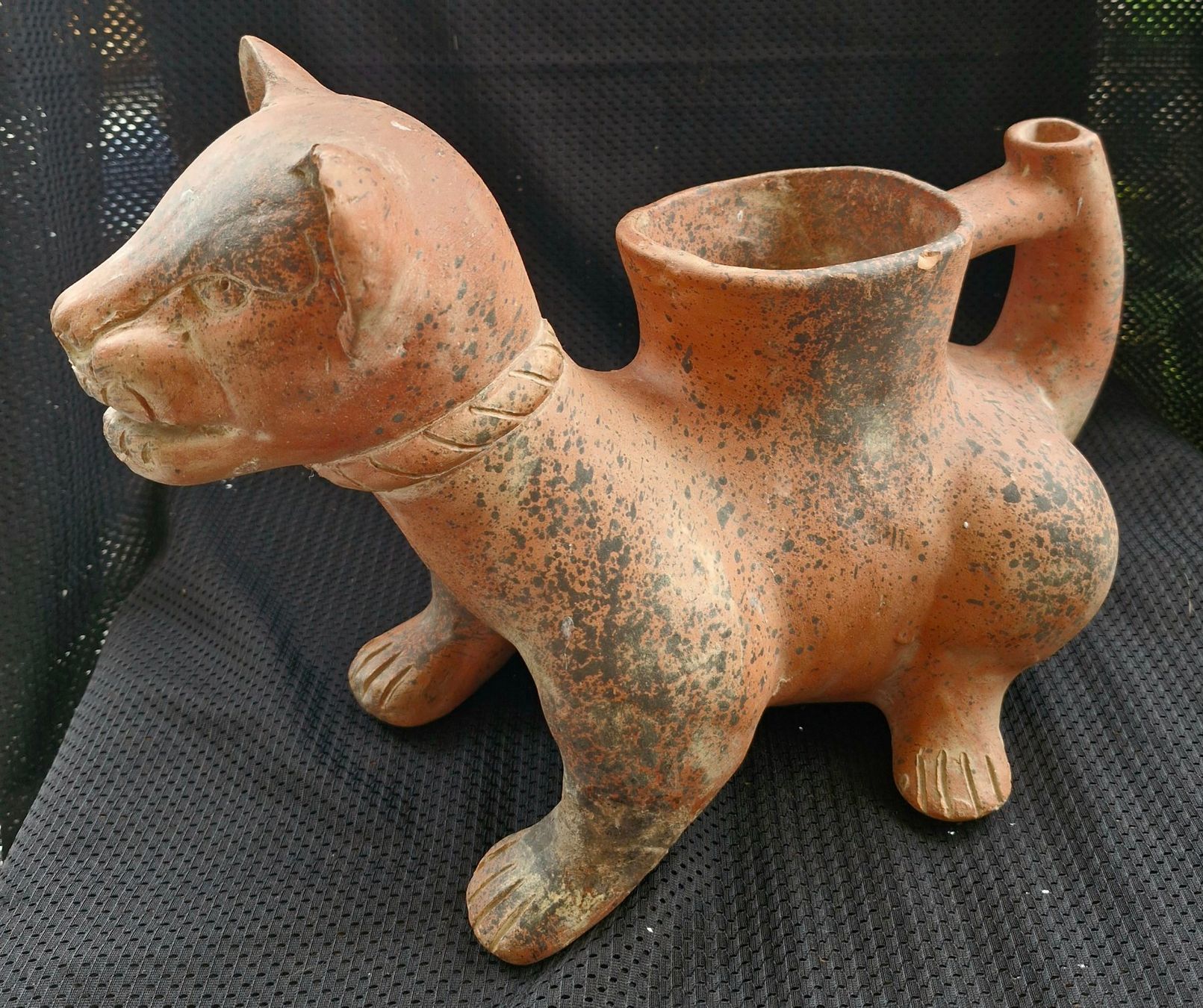 Statuette: Keramikhund – Usato da Samstagern venduto da Karibik64 1