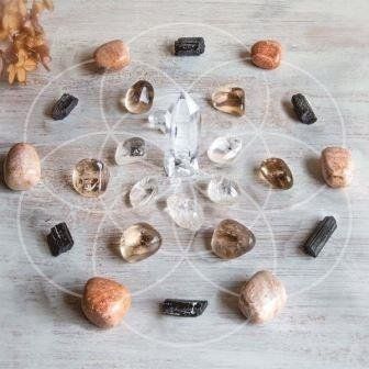 Mineralien & Heilsteine: Crystal Grid - Strahlenschutz – Neu und originalverpackt aus Mauren von Yeelen 1