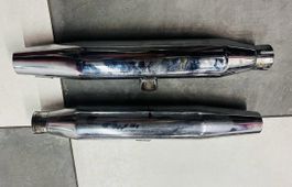Original Harley Davidson Schalldämpfer für Panhead