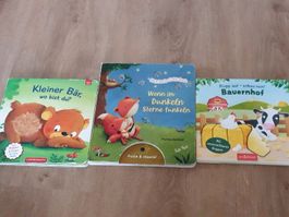 Verschiedene Büchli zum Lernen Fühlen und Pusten