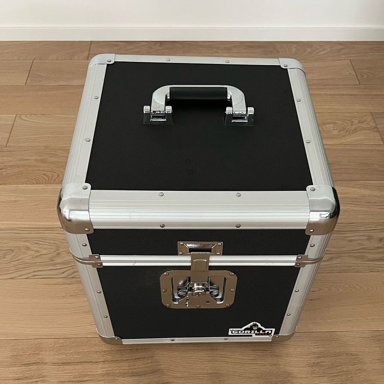 Gorilla DJ LP Vinyl Record Storage Box Case Holds 100 LPs Kaufen auf