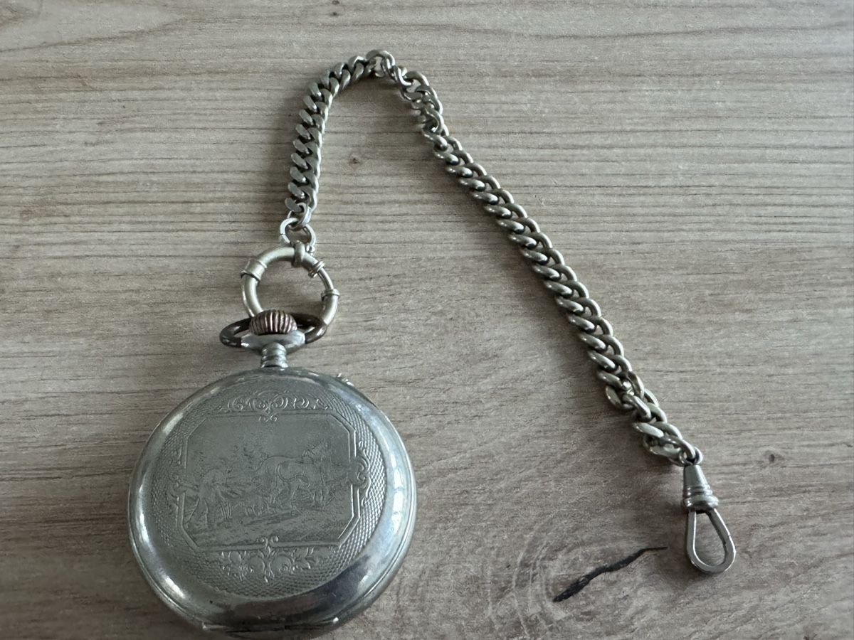 Cortébert Orologi: Taschenuhr Cortébert mit Kette – Usato da Chur venduto da Meriva0 2
