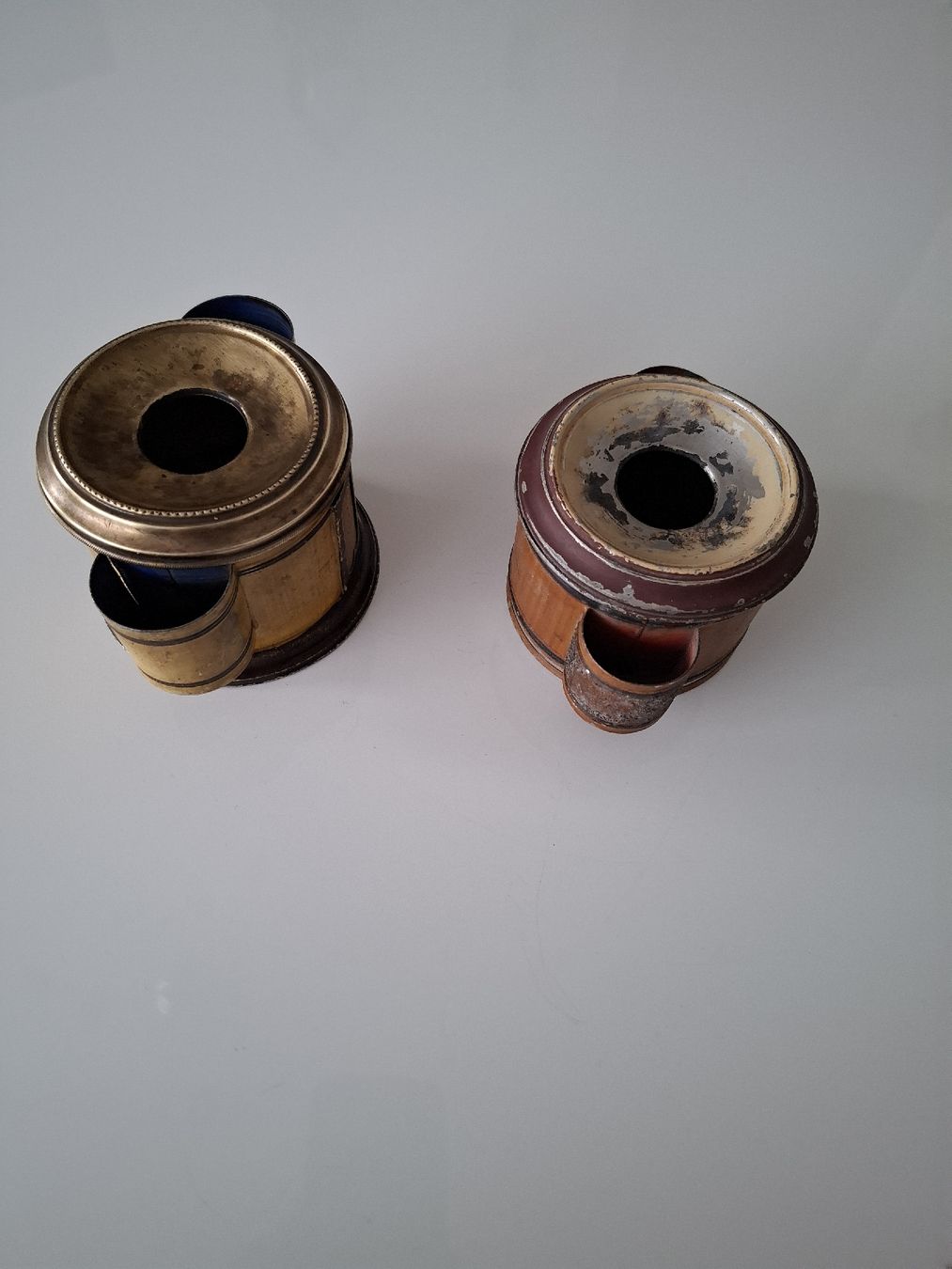 2 sehr alte Appenzeller Aschenbecher ))))) (Gebraucht) in St