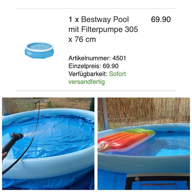 Piscines: Pool – D'occasion à Gränichen par StebiSteffi