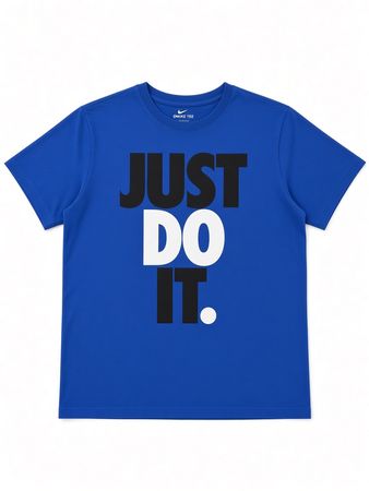 T-shirt Nike bleu 