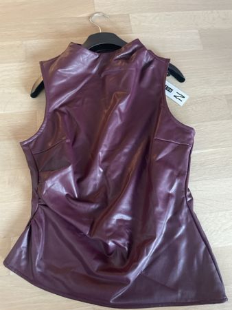 NOISY MAY Top Violett Grösse M neu