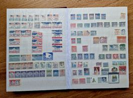Timbres de Divers pays avec album