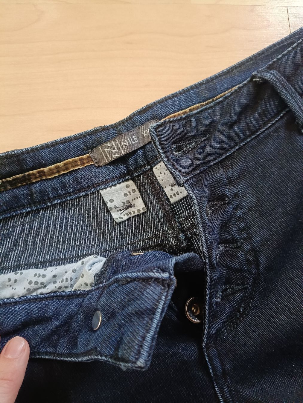 Nile Pantaloni: Nile Hose, dunkelblau - Neu! – Nuovo (secondo la descrizione) da Adliswil venduto da Vimovi 2
