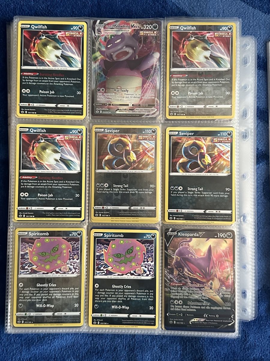 Pokémon Carte collezionabili: CHILLING REIGN POKEMON BASE SET ENGLISH – Nuovo (secondo la descrizione) da Binz venduto da Cediboy 7