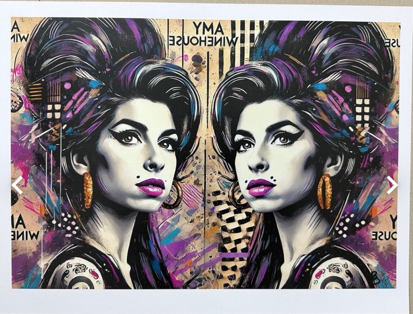 Poster & Bilder: Bit Dancer: Amy Winehouse 4/5 – Neu (gemäss Beschreibung) aus Meilen von Smgdesign
