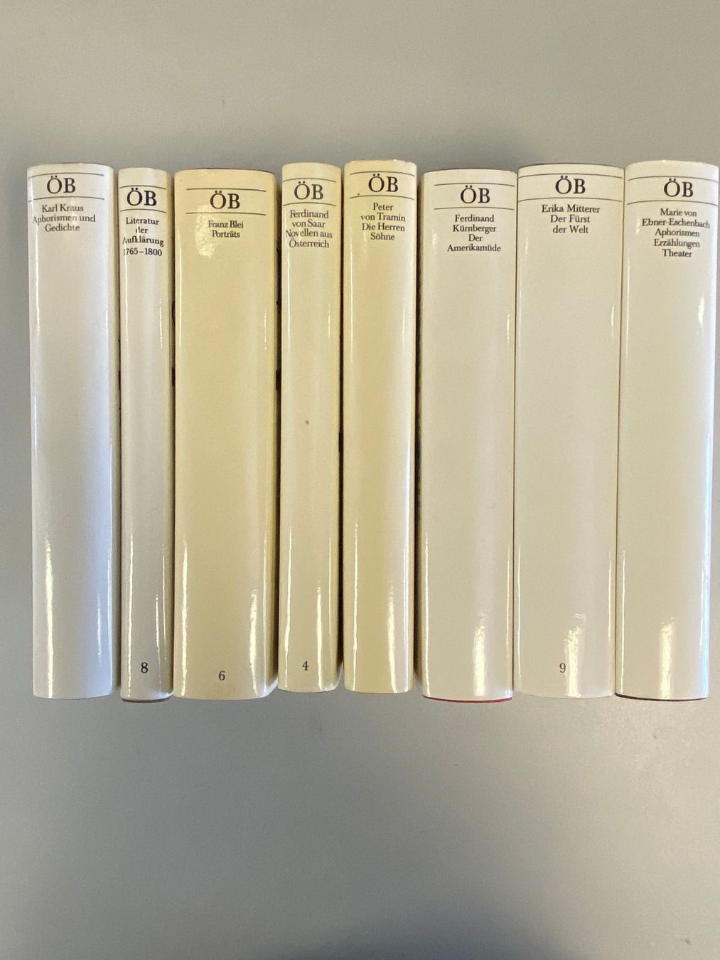 Bücher: Karl Kraus (8 Bände) – Gebraucht aus Starrkirch-Wil von UB007 1