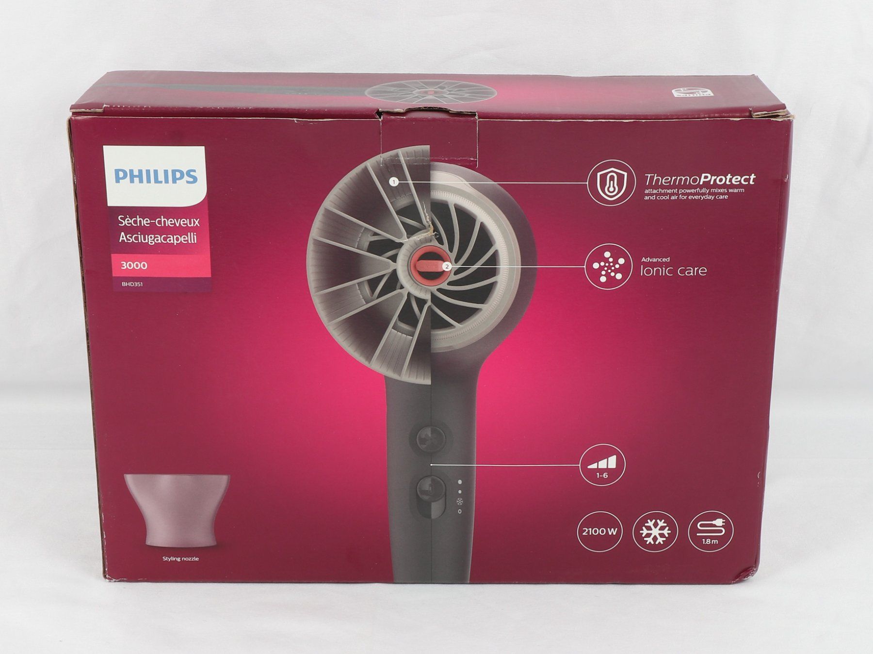 Philips Asciugacapelli: PHILIPS Hair Dryer 3000 – Nuovo (secondo la descrizione) da Steinen venduto da Restwert_Steinen 8