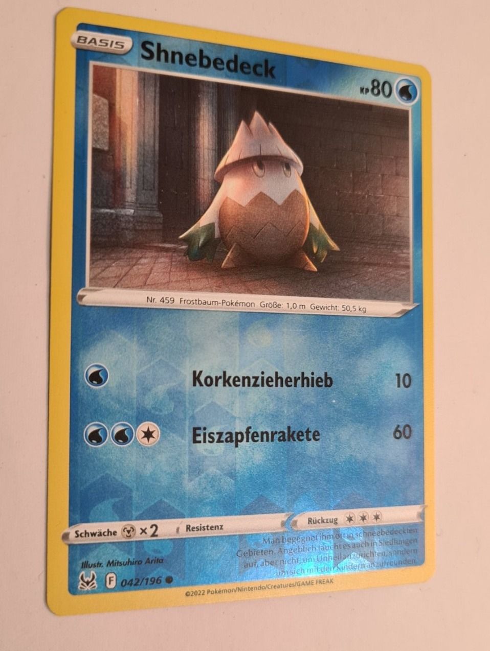 Pokémon Carte collezionabili: Pokemon, Schnebedeck, Basis, KP 80, Eiszapfenrakete – Nuovo (secondo la descrizione) da Winkel venduto da Heuresis 1