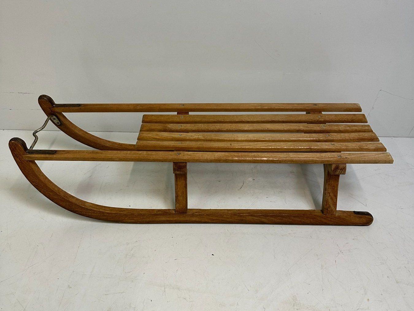 Holzschnitte: Davoser Holzschlitten L=97cm – Gebraucht aus Luzern von Lager6640 5