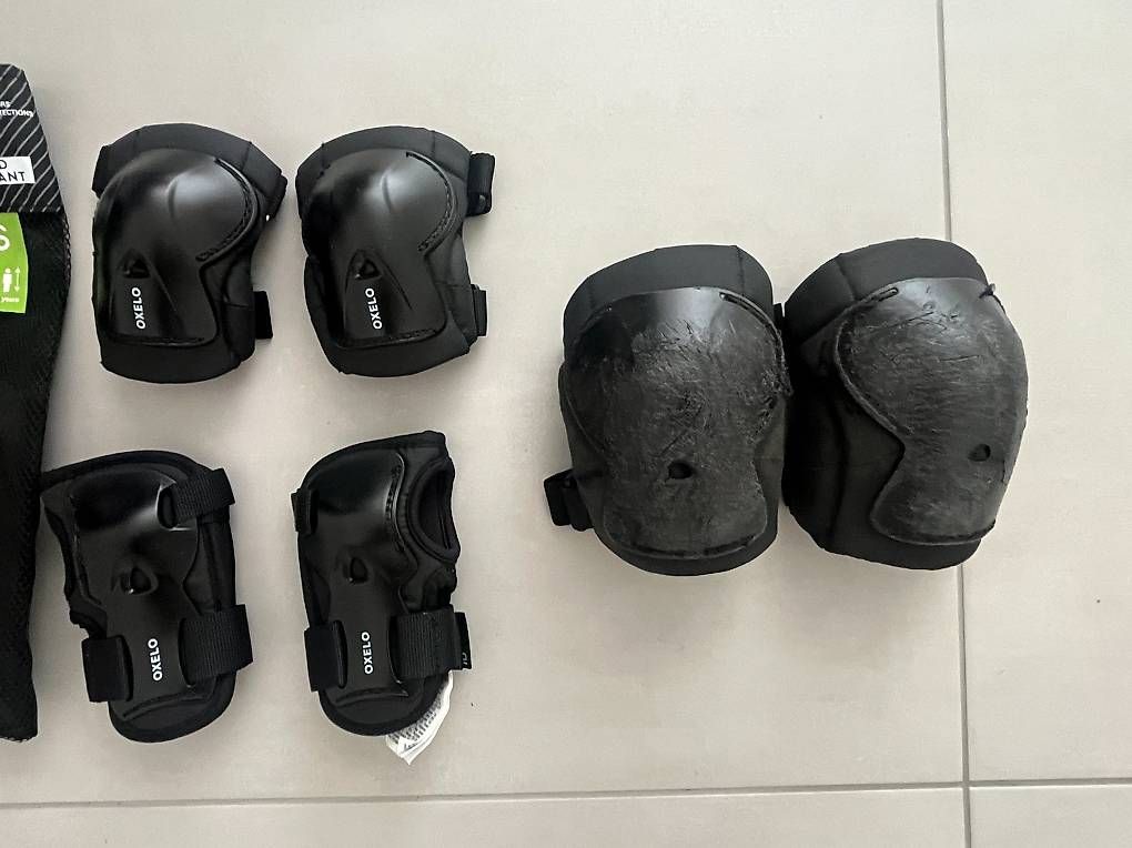 Oxelo Schutz & Schoner: Kinder Schoner Set (Oxelo) – Gebraucht aus Aarau von Turbo555 1