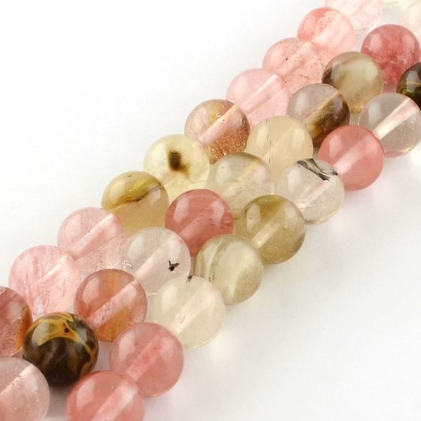 Perlen (unechte): Tigerskin Perlen 4mm, 1 Strang – Neu (gemäss Beschreibung) aus Alpnachstad von perlengaby 2