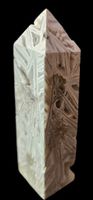 Agate blanche mexicaine obelisk