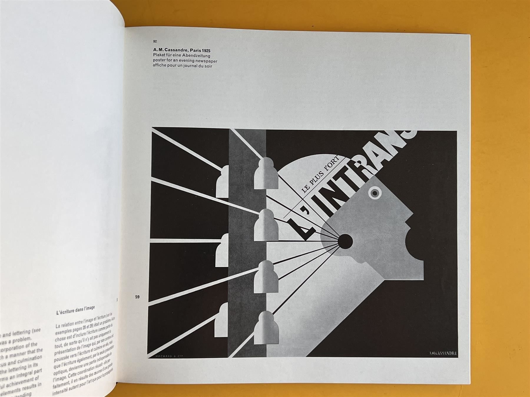 Libri: Die Neue Graphik Gerstner& Kutter 1959 Typografie Cassandre – Usato da Adliswil venduto da buch_und_kunst 2